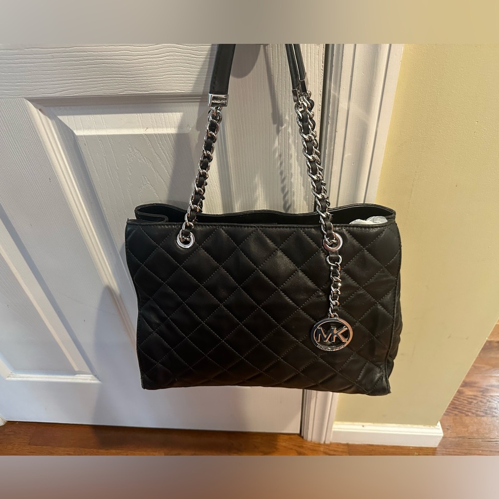 Michael Kors leather Black bag